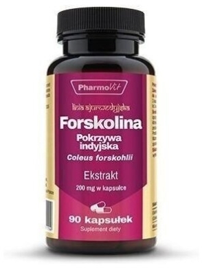 Pharmovit Forskolina Pokrzywa indyjska 90 kapsułek