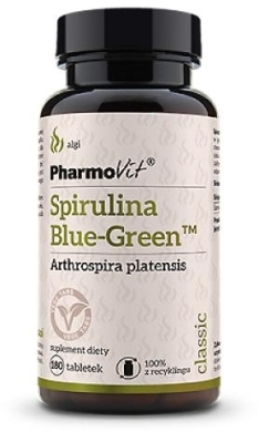 Pharmovit Spirulina Blue-Green 180 tabletek