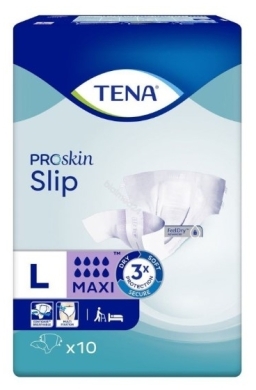 Pielucho-majtki TENA SLIP ProSkin Maxi L 10 sztuk