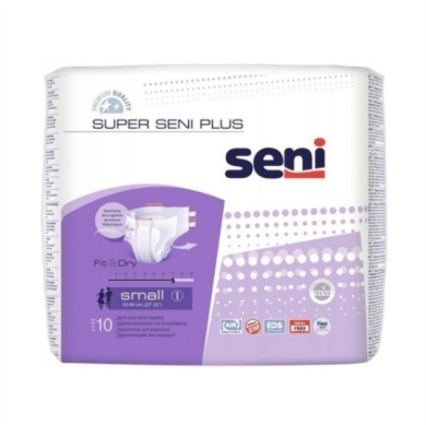 Pieluchomajtki SUPER SENI PLUS small 10 sztuk