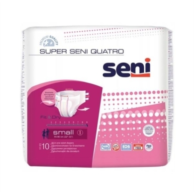 Pieluchomajtki SUPER SENI Quatro small 10 sztuk