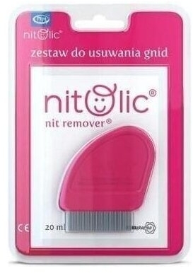 Pipi Nitolic Zestaw do usuwania gnid 20 ml + grzebień
