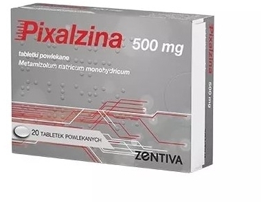 Pixalzina 500 mg 20 tabletek