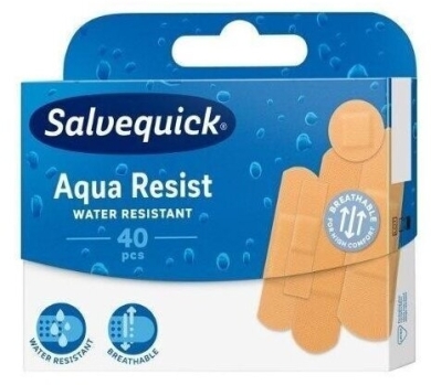 Plast.SALVEQUICK Aqua Resist 40 szt. 1op.