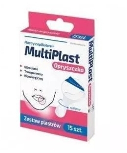 Plaster MultiPlast Opryszczka 15 sztuk