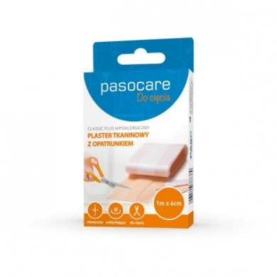 Plaster PASOCARE Classic plus 1 m x 6 cm