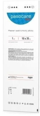 Plaster PASOCARE MED jałowy 10 cm x 35 cm 1 sztuka