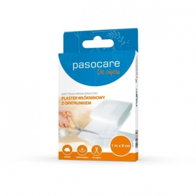 Plaster PASOCARE SOFT PLUS 1 m x 8 cm