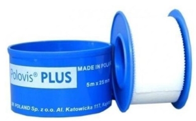 Plaster POLOVIS Plus Przylepiec 5 m x 50 mm