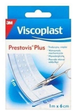 Plaster PRESTOVIS PLUS 1 m x 6 cm 1 sztuka