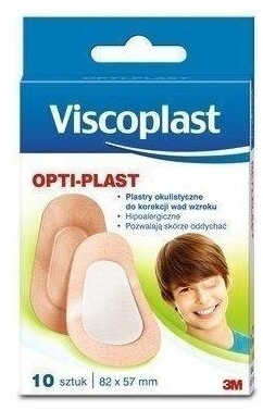 Plaster Viscoplast OPTI-PLAST 82 mm x 57 mm 10 sztuk