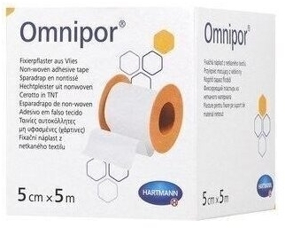 Plaster z włókniny OMNIPOR 5 cm x 5 m