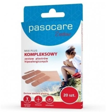 Plastry PASOCARE Mix Plus 20 sztuk