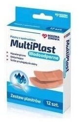Plastry Rodzina Zdrowia MultiPlast Wodoodporne zestaw 12 sztuk