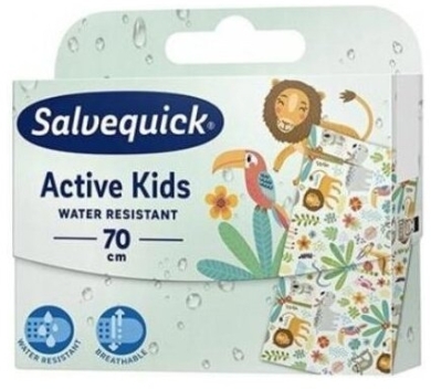 Plastry SALVEQUICK Active Kids 10 x 6 cm 7 sztuk