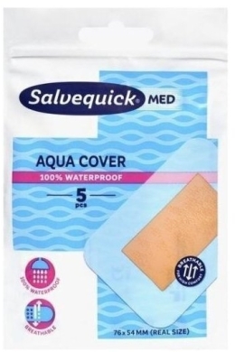 Plastry SalveQuick Aqua Cover 5 sztuk