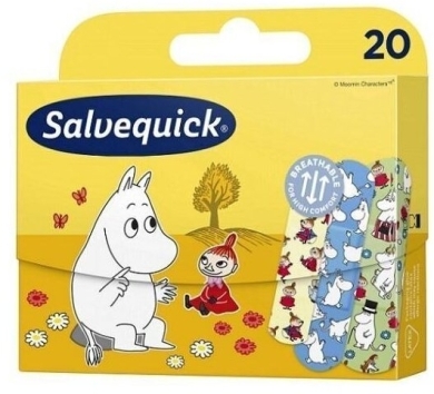 Plastry Salvequick Muminki 20 sztuk