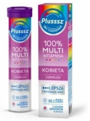 Plusssz 100% Multiwitamina Kobieta Complex