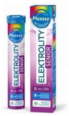 Plusssz Elektrolity Senior Complex 24 tabletki musujące