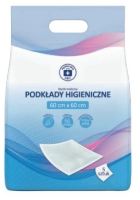 Podkłady higieniczne 60 x 60cm ABC 5 sztuk