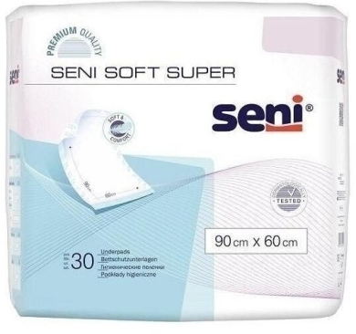 Podkłady higieniczne SENI SOFT SUPER 60 x 90 cm 30 sztuk