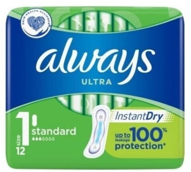 Podpaski ALWAYS Ultra Normal 12 sztuk