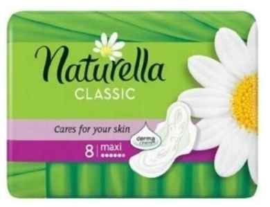Podpaski Naturella Maxi ze skrzydełkami 8 sztuk