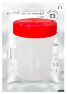 Pojemnik na mocz sterylny 100 ml ABC