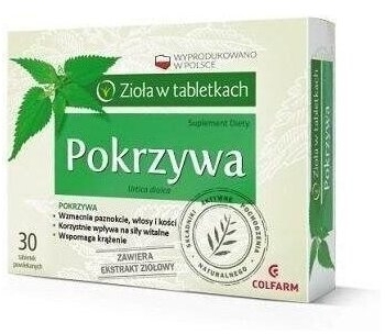 Pokrzywa 30 tabletek