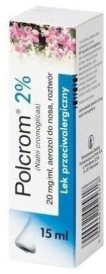 Polcrom aerozol do nosa 0,02g/1ml 15 ml