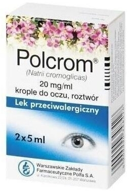 Polcrom krople do oczu 10 ml