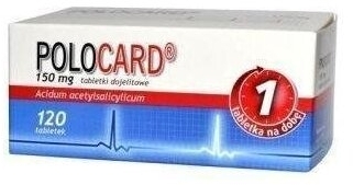Polocard 150 mg 120 tabletek