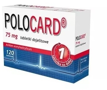 Polocard 75 mg 120 tabletek