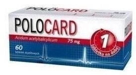 Polocard 75 mg 60 tabletek