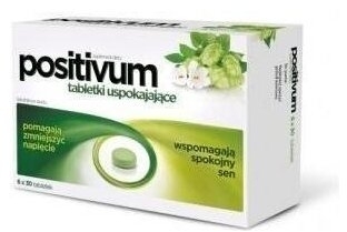 Positivum Tabletki uspokajające 180 tabletek