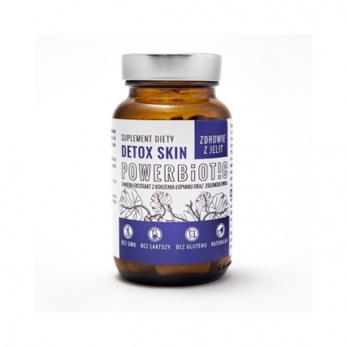 Powerbiotic Detox Skin 60 kapsułek