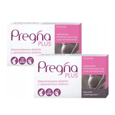 PregnaPLUS 30 kapsułek Wielopak x2