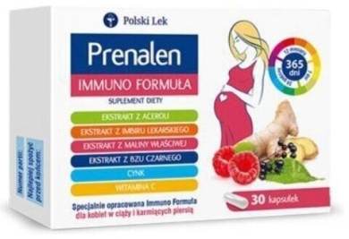 Prenalen Immuno Formuła 30 kapsułek twardych