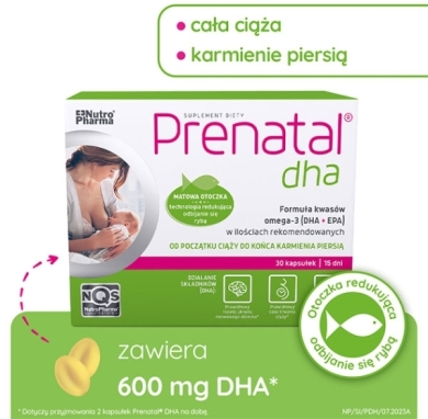 Prenatal DHA 30 kapsułek