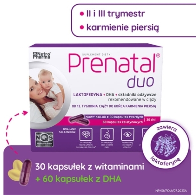 Prenatal DUO 30 kapsułek + 60 kapsułek