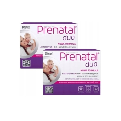 Prenatal DUO 30 kapsułek+ 60 kapsułek Wielopak x2