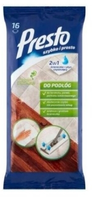 Presto chusteczki do podłóg 16 sztuk