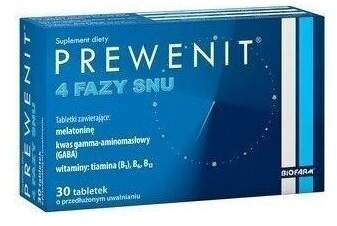 Prewenit 4 Fazy Snu 30 tabletek