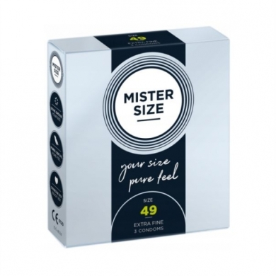 Prezerwatywy MISTER SIZE 49 mm 3 sztuki