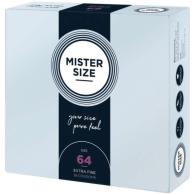 Prezerwatywy MISTER SIZE 64 mm 36 sztuk