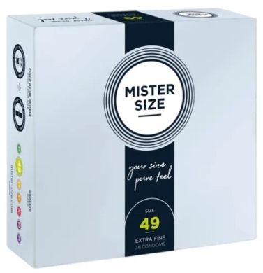 Prezerwatywy MISTER SIZE prezerwatywy 49mm 36 sztuk