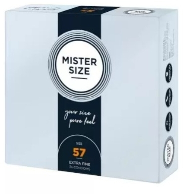 Prezerwatywy MISTER SIZE prezerwatywy 57mm 36 sztuk