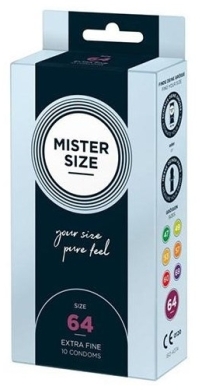 Prezerwatywy MISTER SIZE prezerwatywy 64mm 10 sztuk
