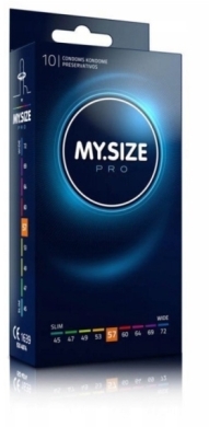 Prezerwatywy MY.SIZE PRO 57 mm 10 sztuk