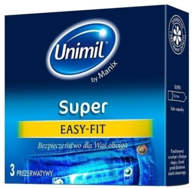 Prezerwatywy UNIMIL Super prezerwatywy 3 sztuki